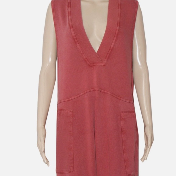 2 COLORS! Free People "What's Up" Onesie. Cowboy (Red) Deepest Spruce (Green) - Picture 7 of 15